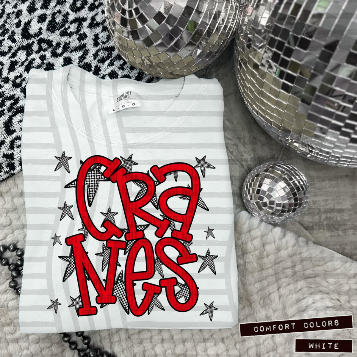 Red Staggered Mascots (Caplinger)