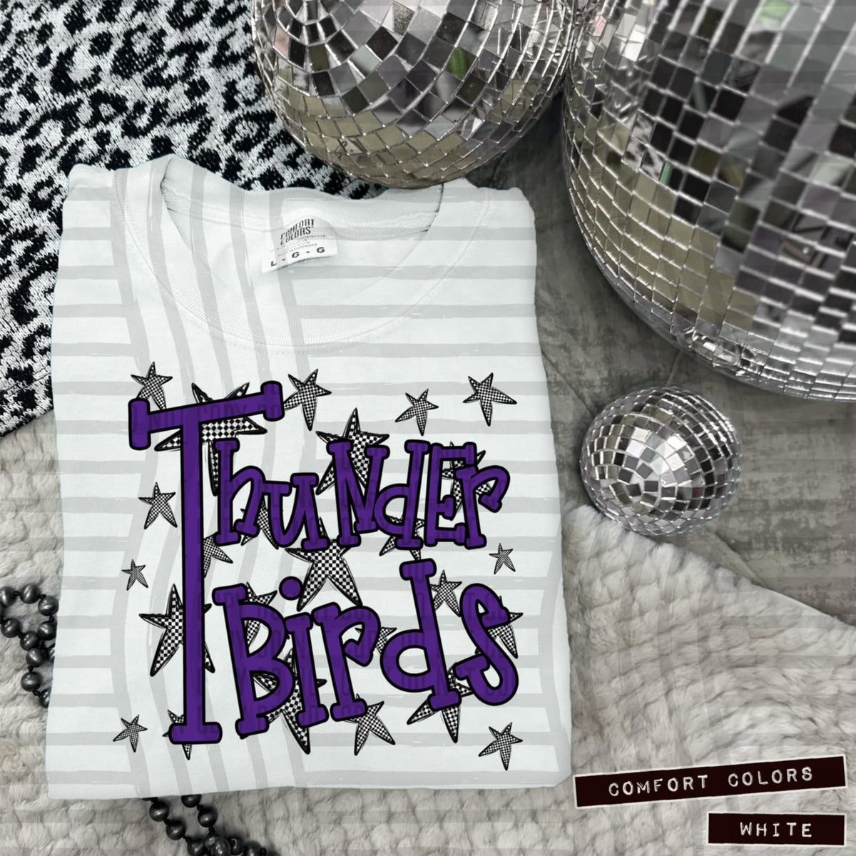 Purple Staggered Mascots (Caplinger)