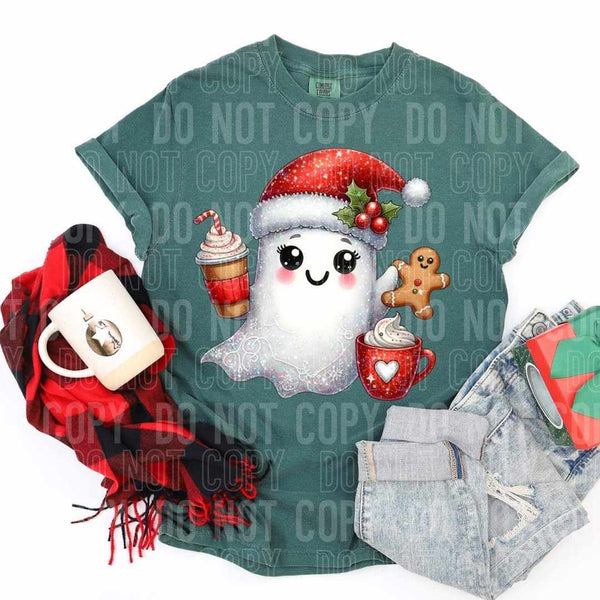 Christmas ghost (SBB) 62514 DTF transfer