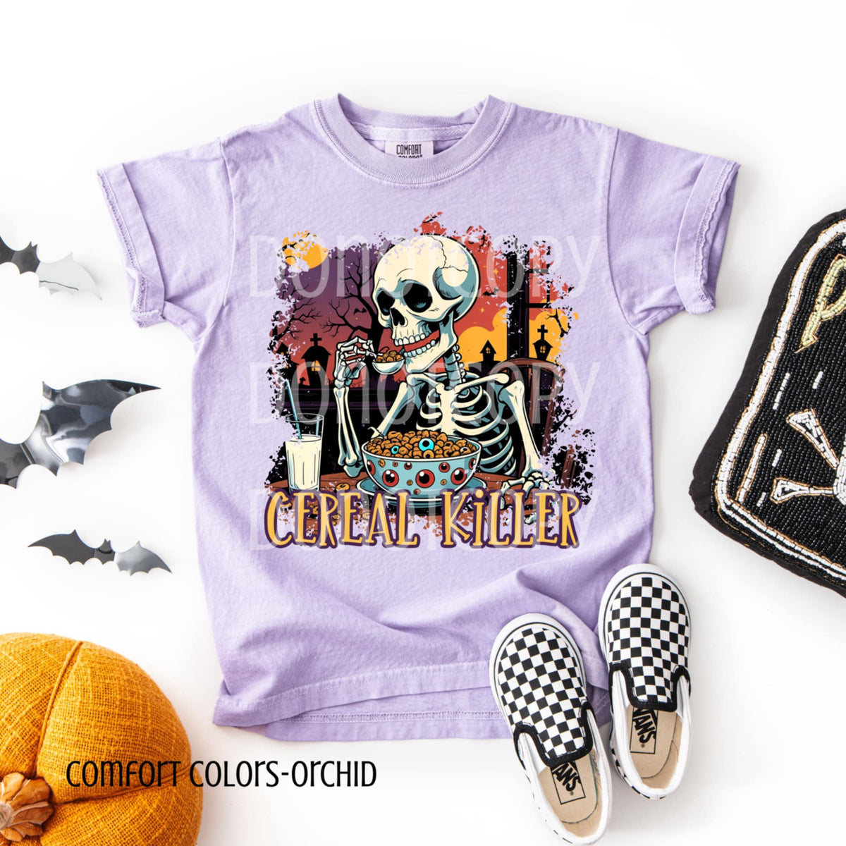 Cereal Killer Skeleton CSG DTF transfer