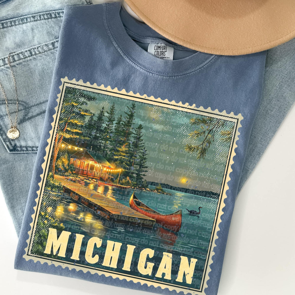 Michigan State Stamp (TTD) 99057 DTF transfer