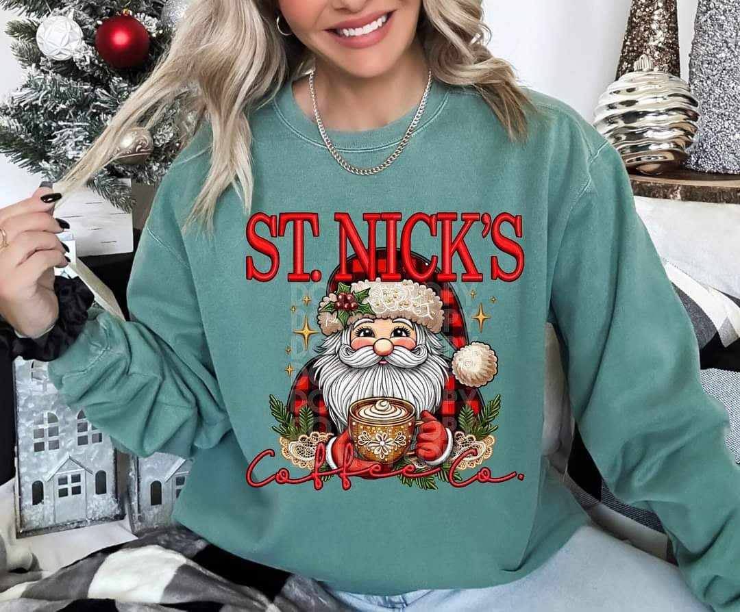 St nicks coffee co (PH) 65117 DTF transfer