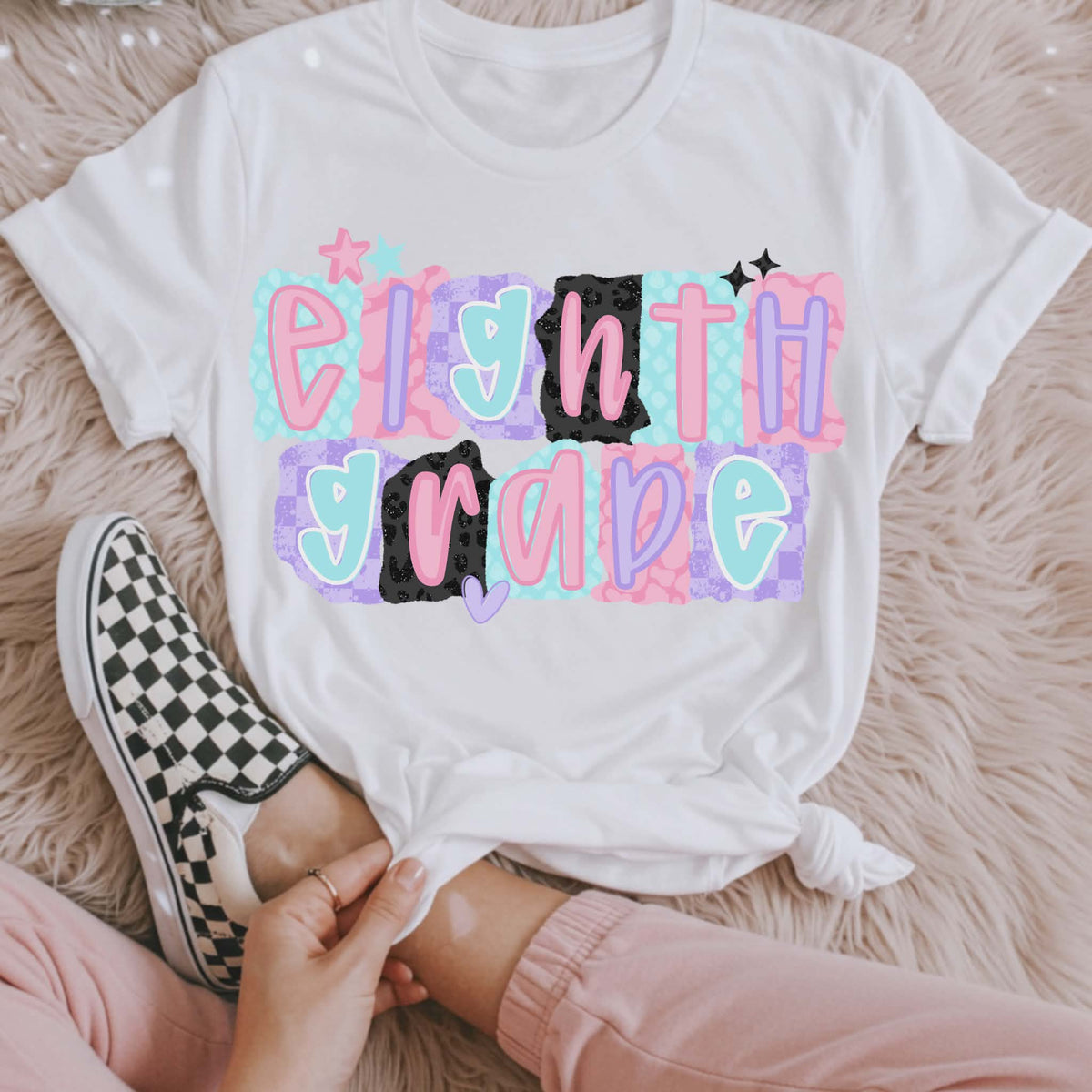 Eighth grade pastels (CMD) DTF Transfer