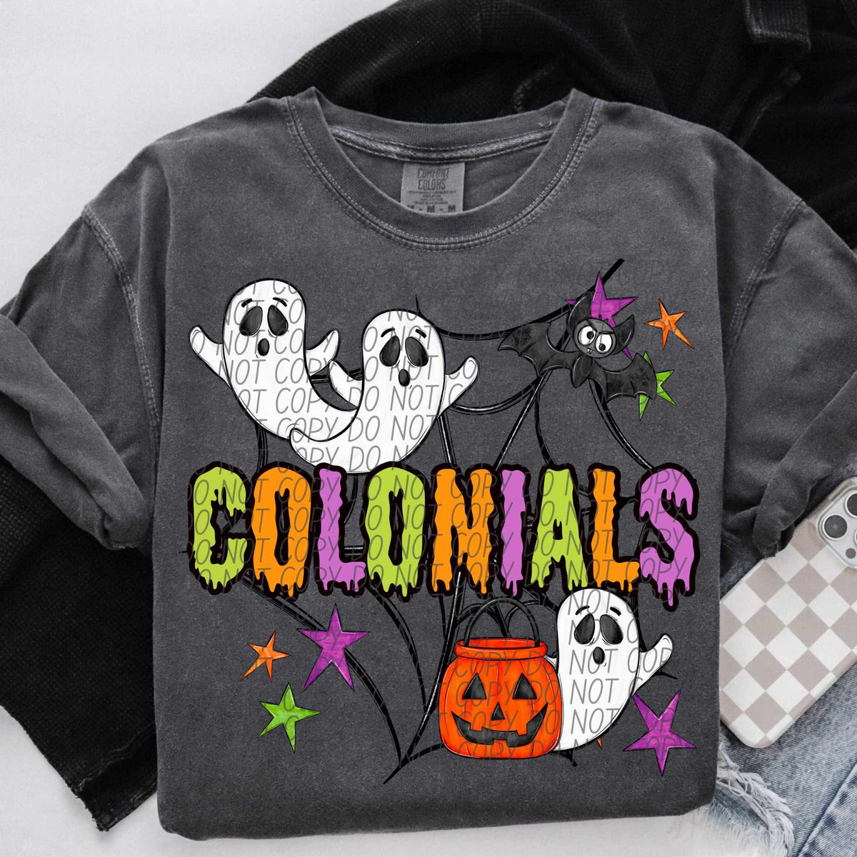 Colonials Halloween (City) DTF transfer
