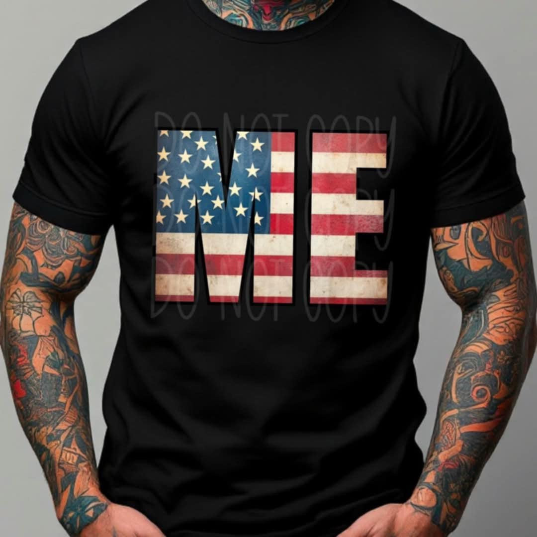 Patriotic States Initials