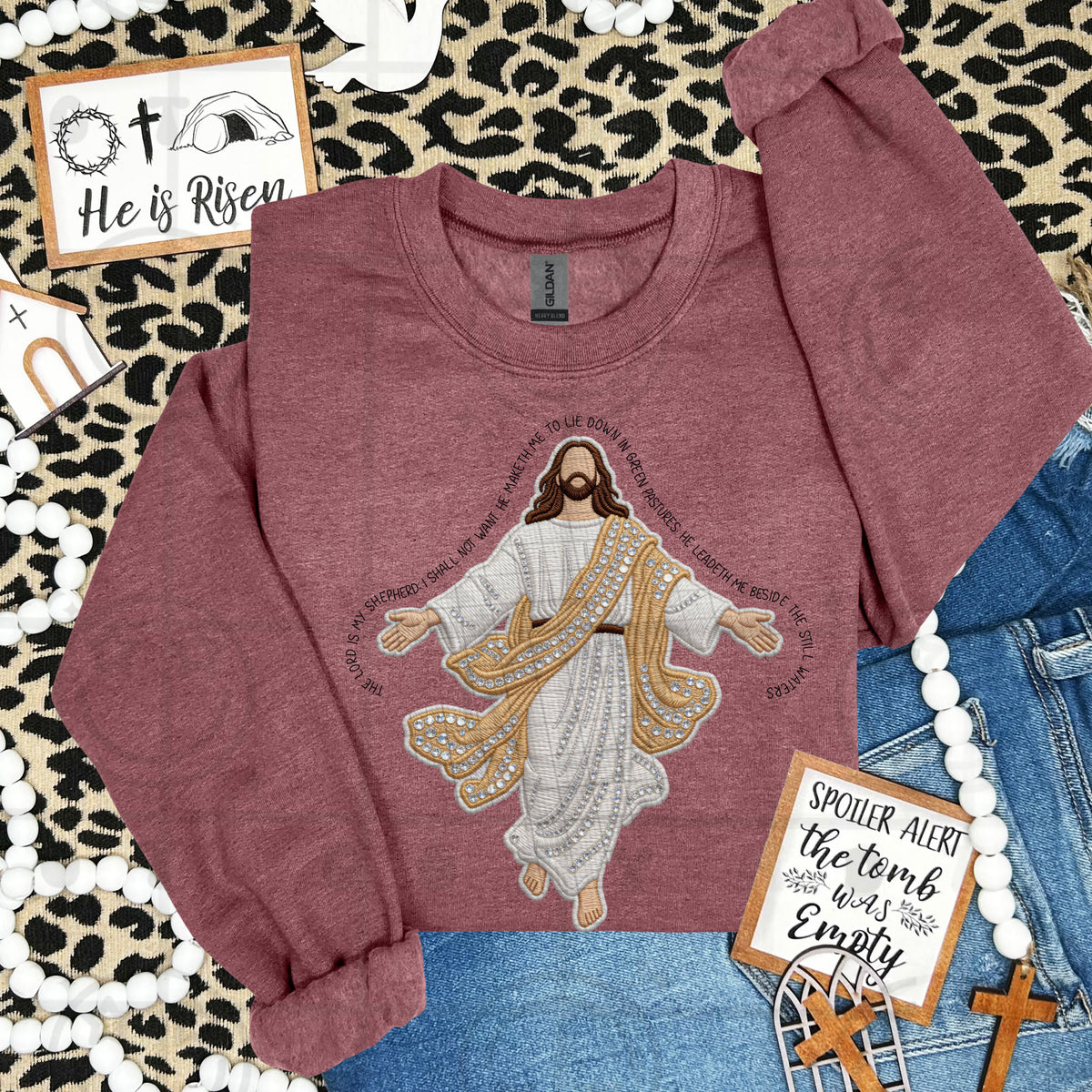 The lord is my shepherd (HW) DTF transfer