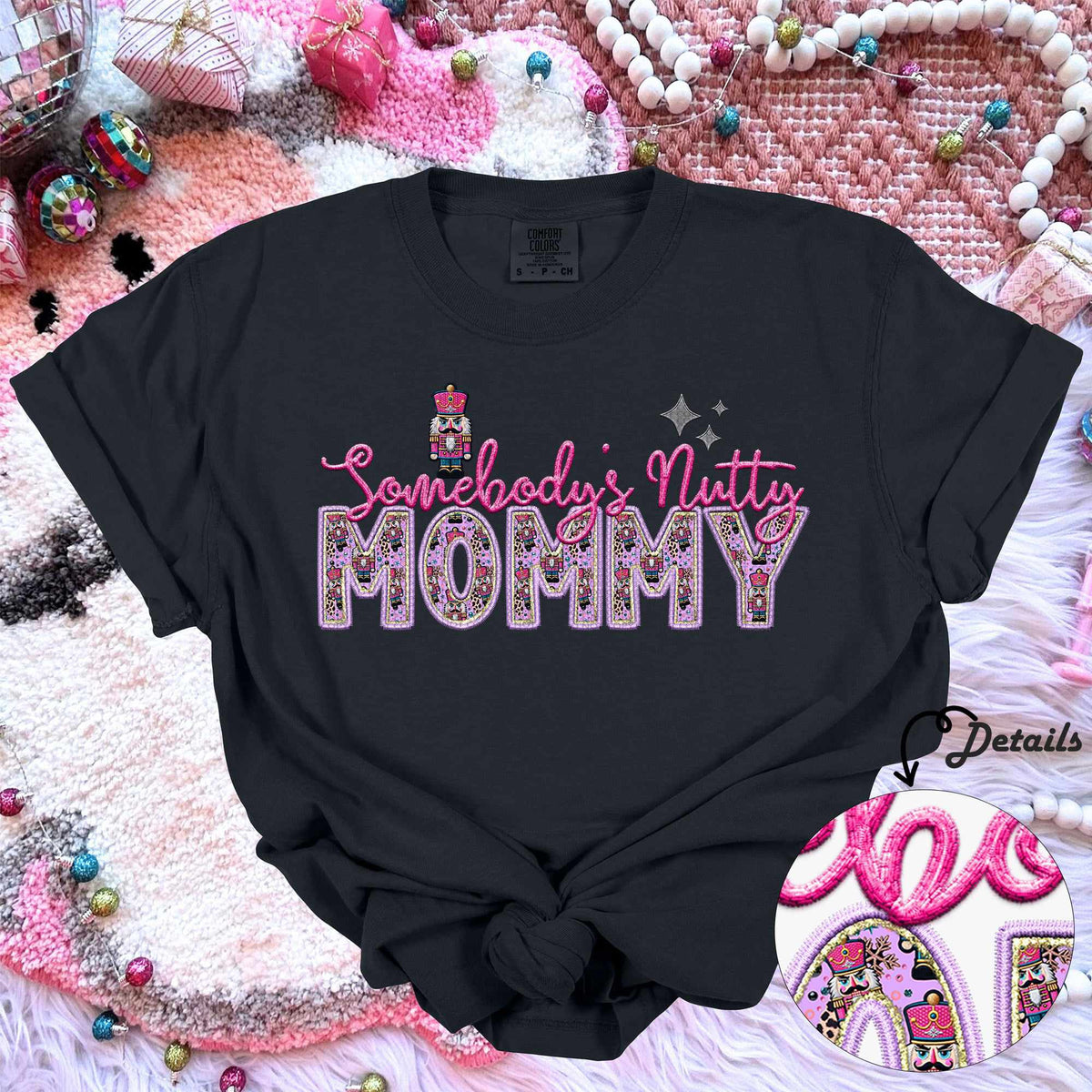 Somebody’s nutty mommy (HW) 67048 DTF transfer