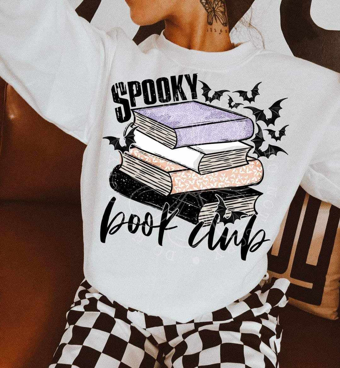 Spooky book club (LYTTLE) 62608 DTF transfer