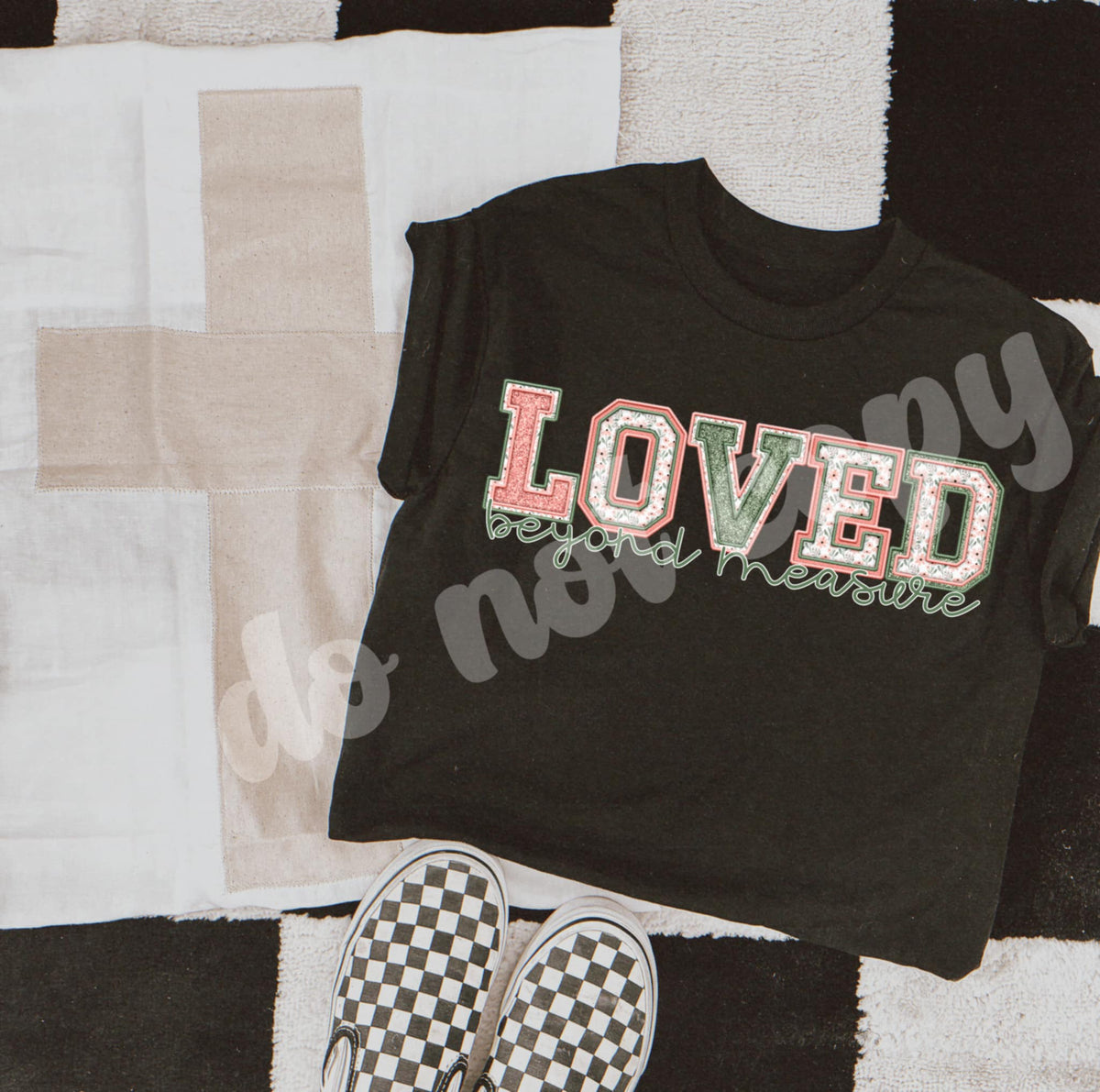 Loved beyond measure 94574 DTF transfer
