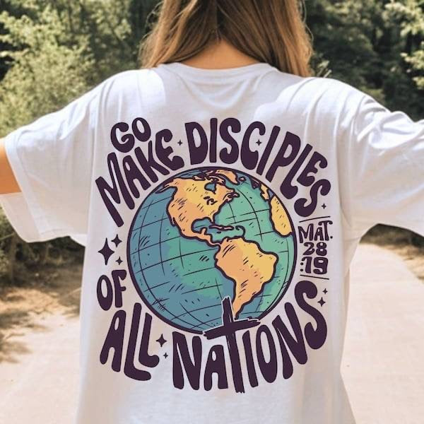 Go make disciples of all nations (KARTA) 62991 DTF transfer