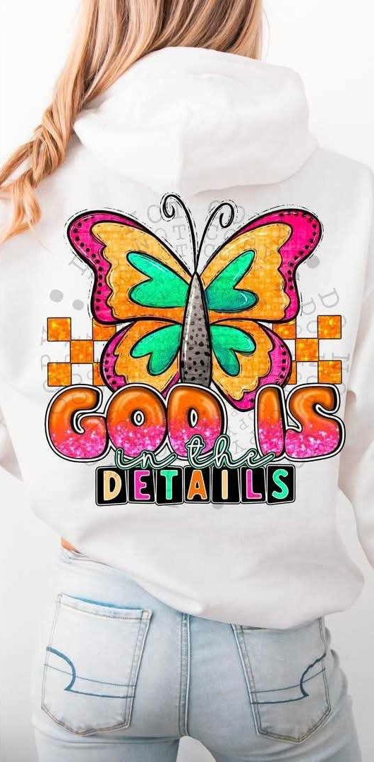 God is in the details (C’s) 84768 DTF transfer