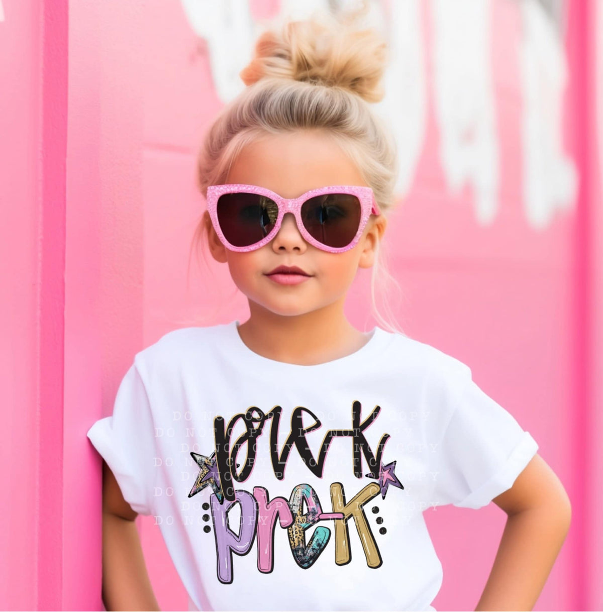 Pre-k pastel colors (Bellab) 107341 DTF transfer