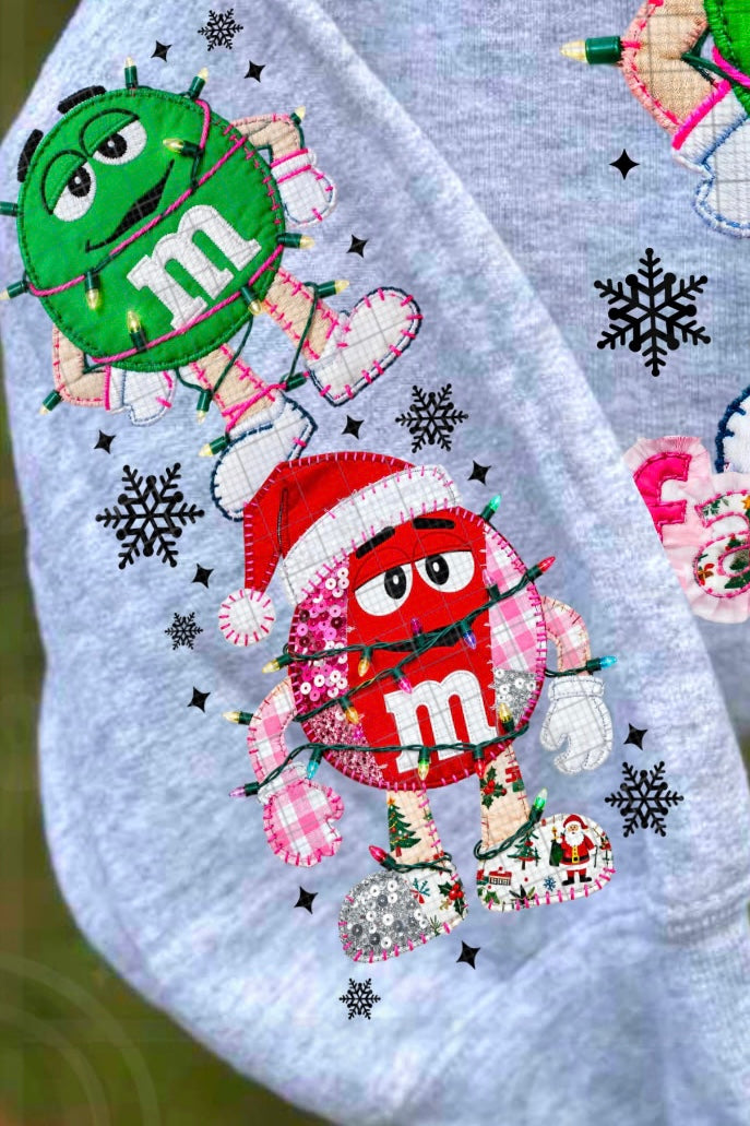 Santa’s Favorite Snack mm (SLEEVE) (HW) DTF transfer