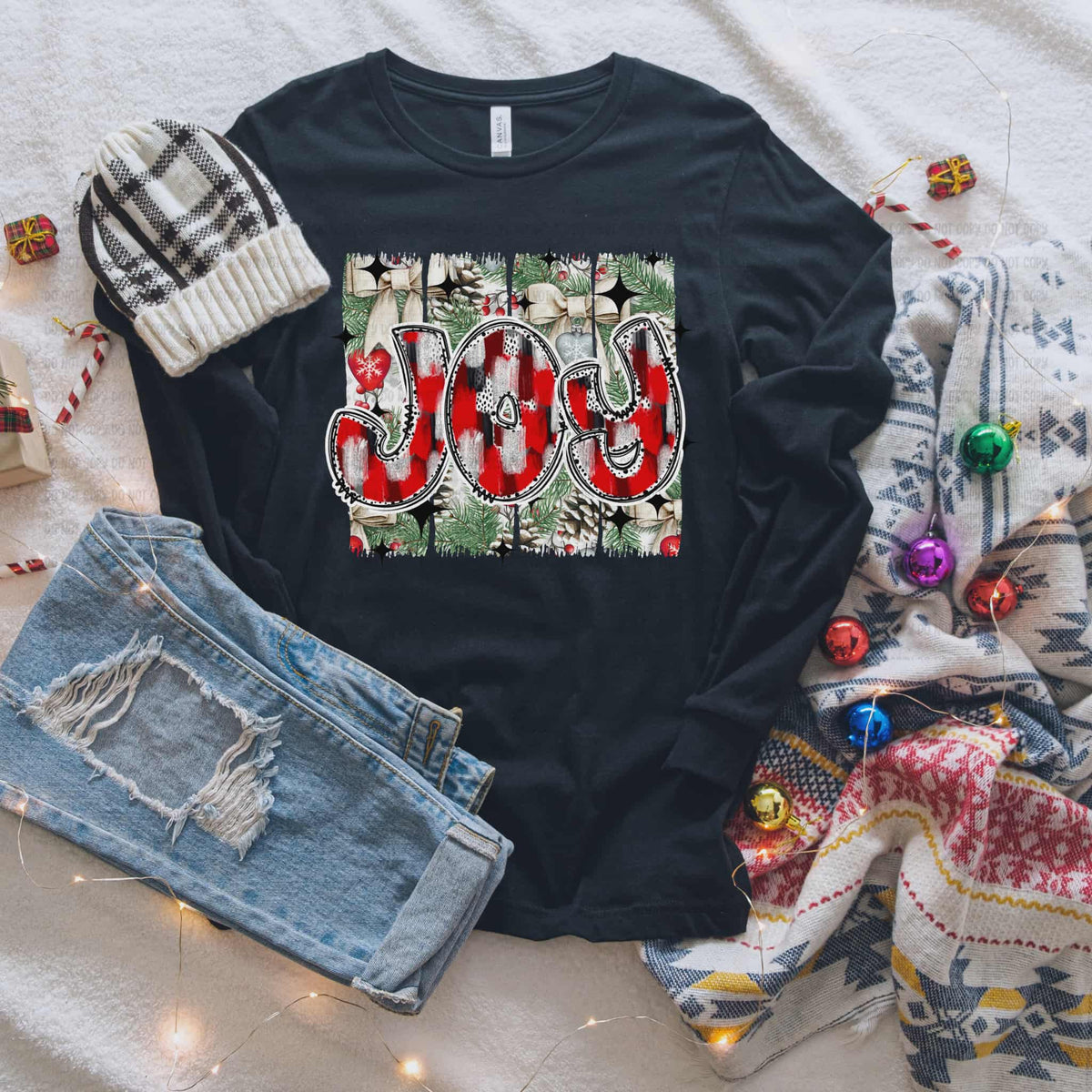 Joy Brushstroke (c’s) 114524 DTF Transfer