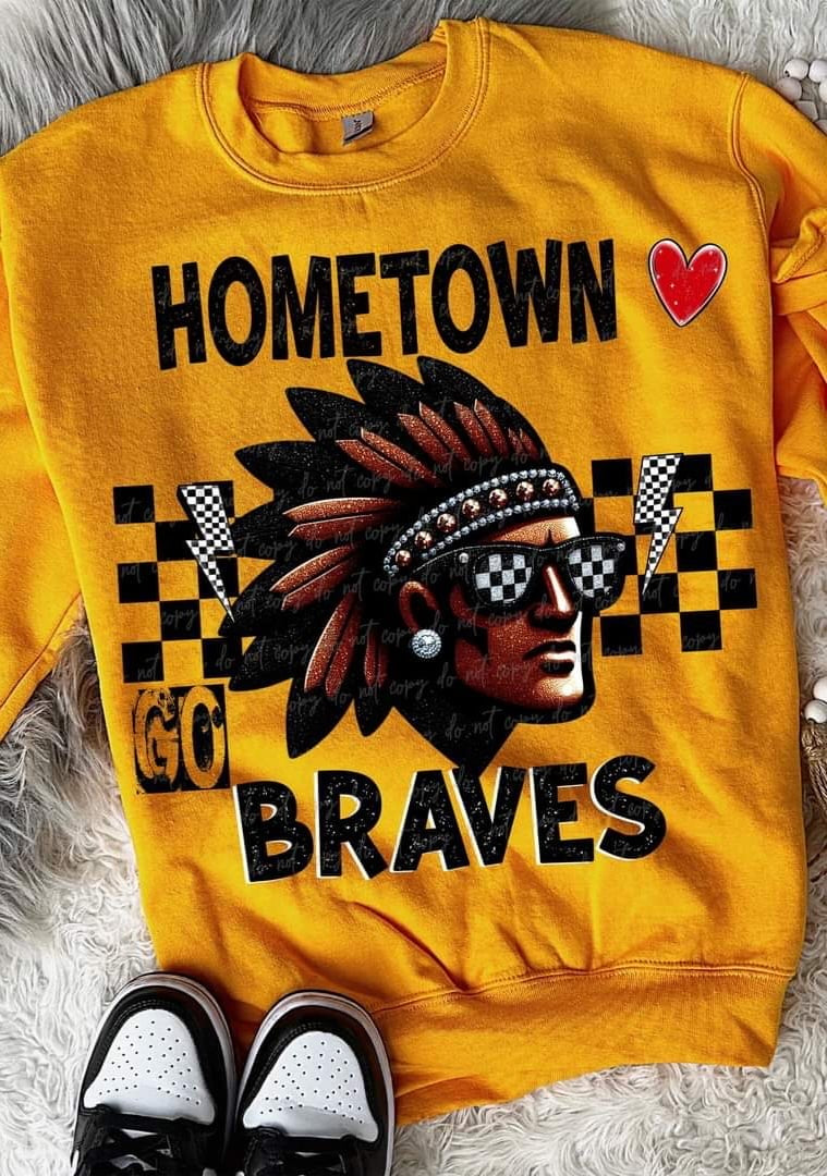 Hometown braves (VIRGO) 55669 DTF transfer
