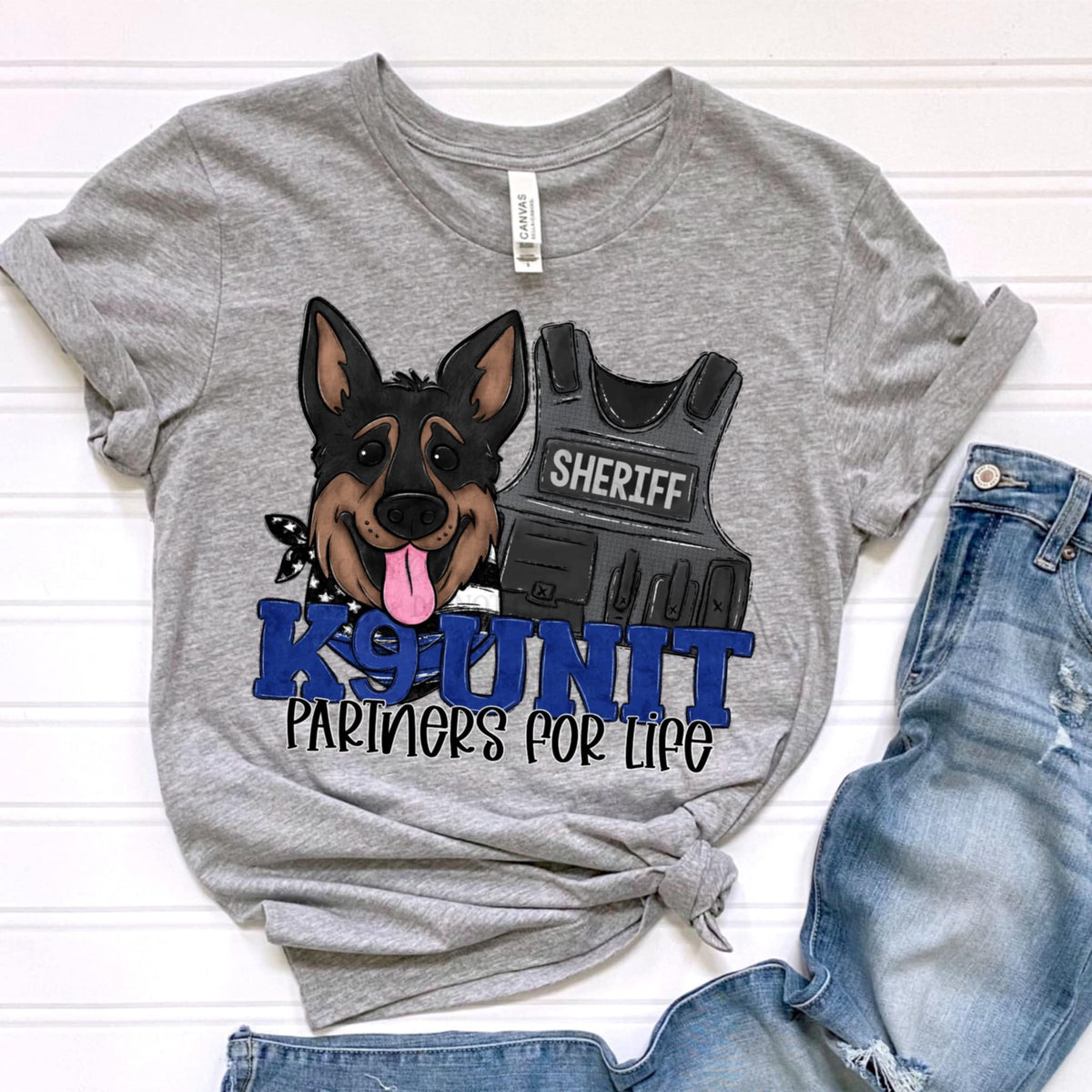 K-9 unit partners for life (ABD) 92365 DTF transfer