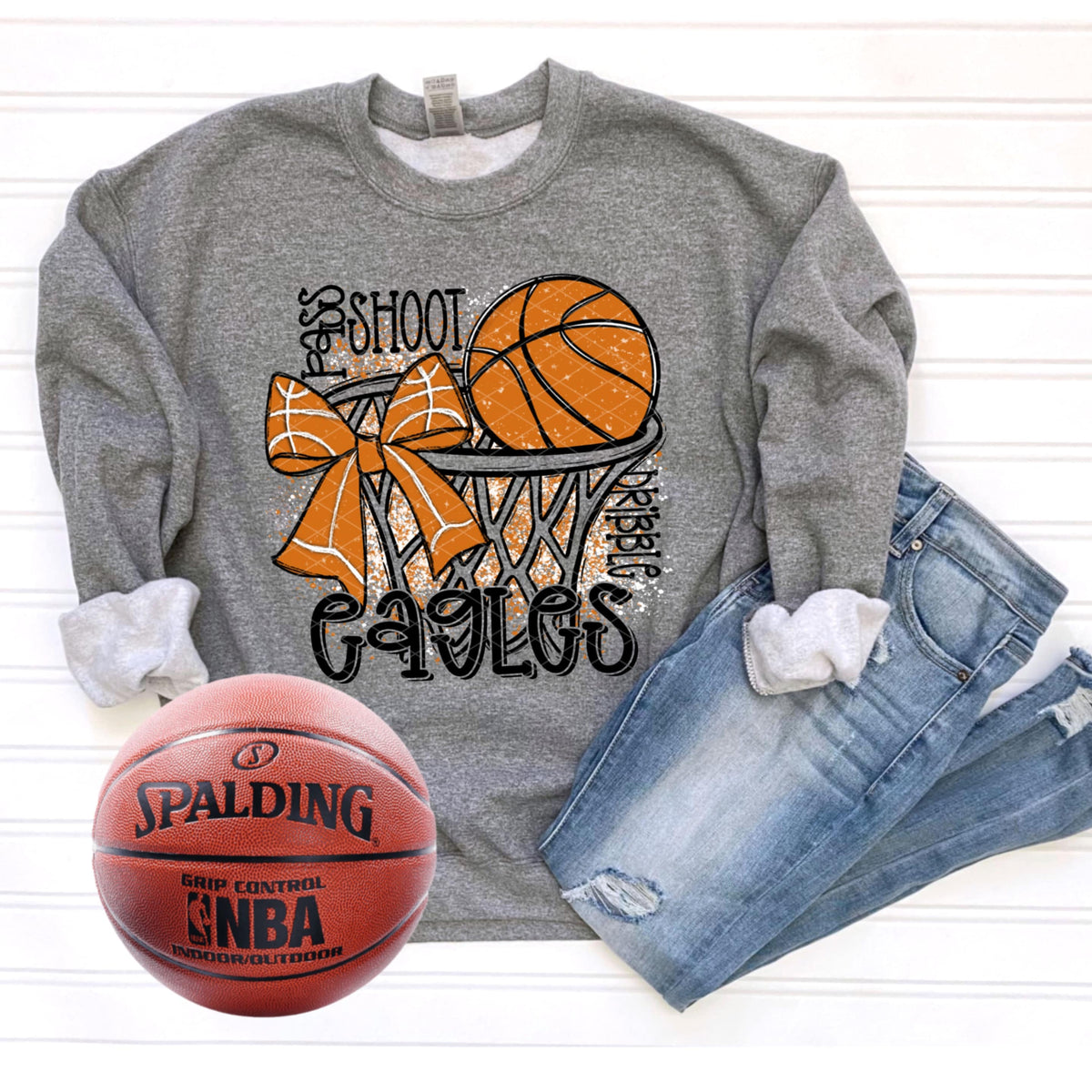 Pass Shoot Dribble Eagles (SDD) DTF Transfer