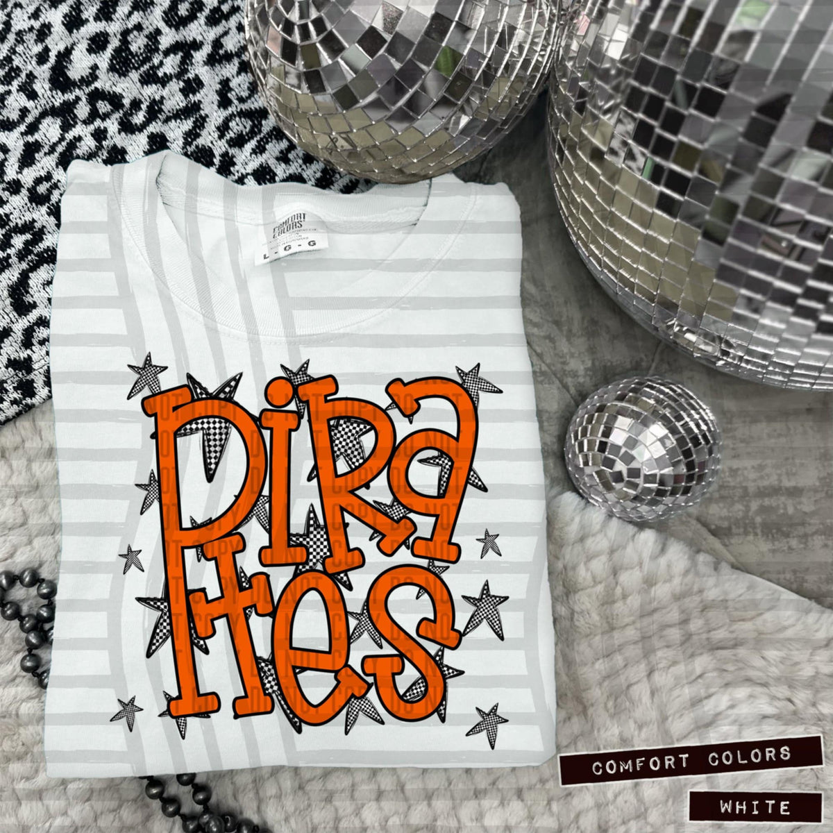 Orange Staggered Mascots (Caplinger)