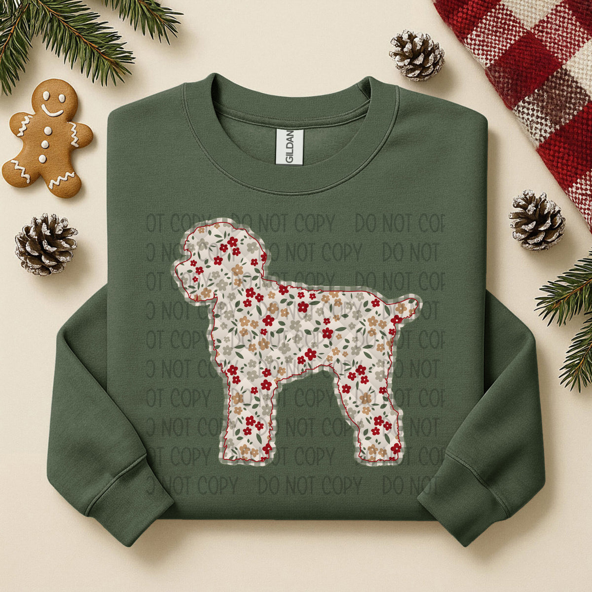 Schnoodle Floral (SWD) DTF TRANSFER