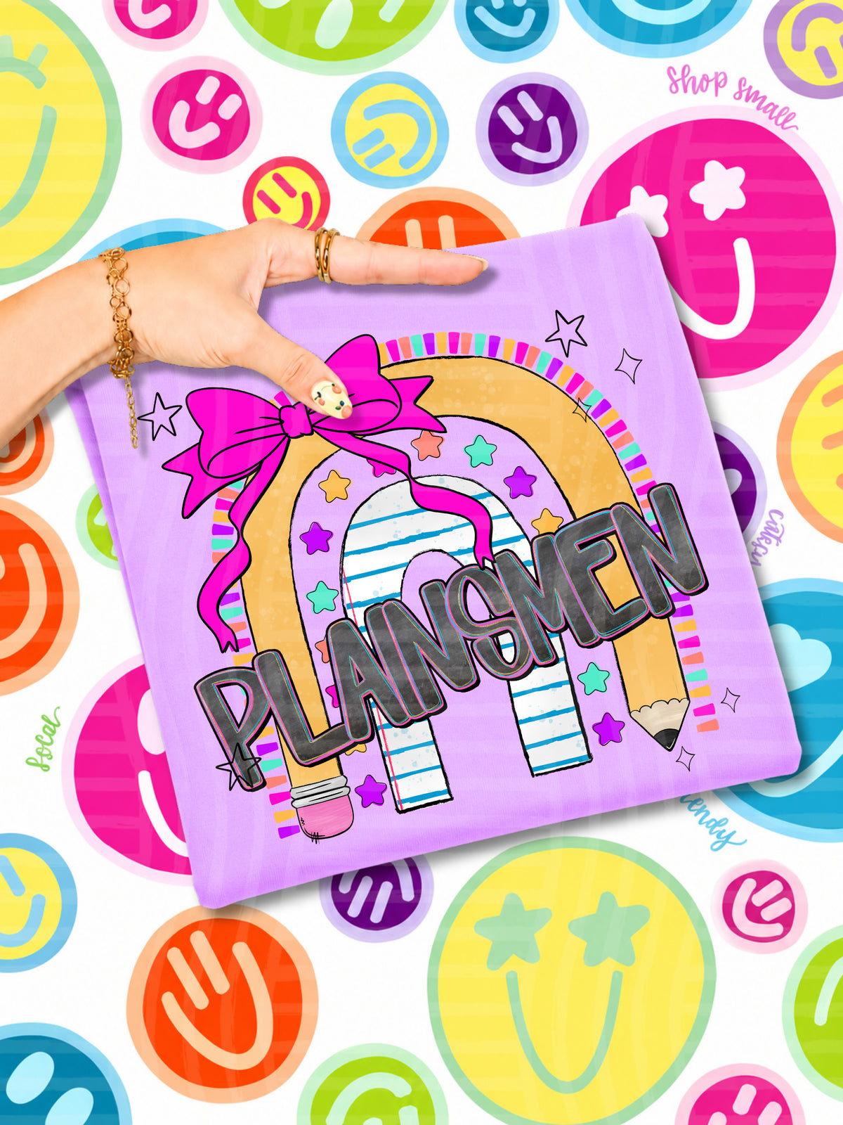 Plainsmen rainbow crayon (CAPLINGER) DTF Transfer