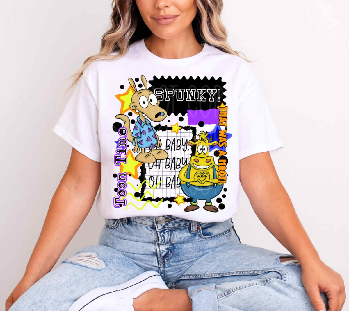 Spunky Collage EXCLUSIVE DTF transfer