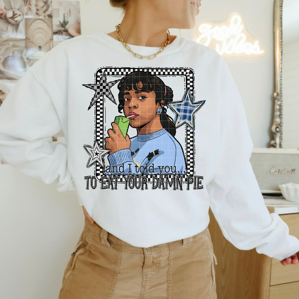 Eat your pie (DD) DTF Transfer