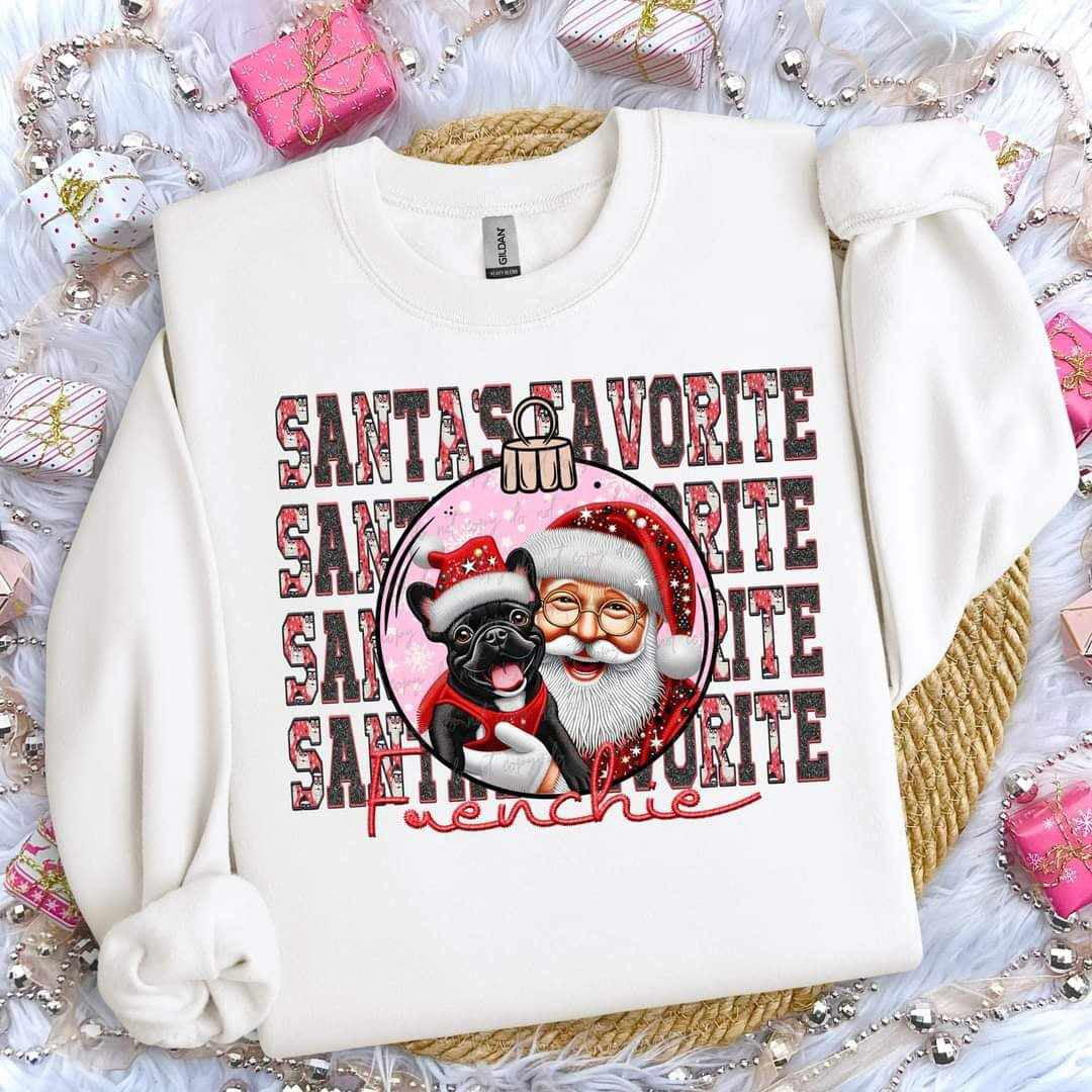 Santa’s favorite franchie stacked (VIRGO) 65804 DTF transfer