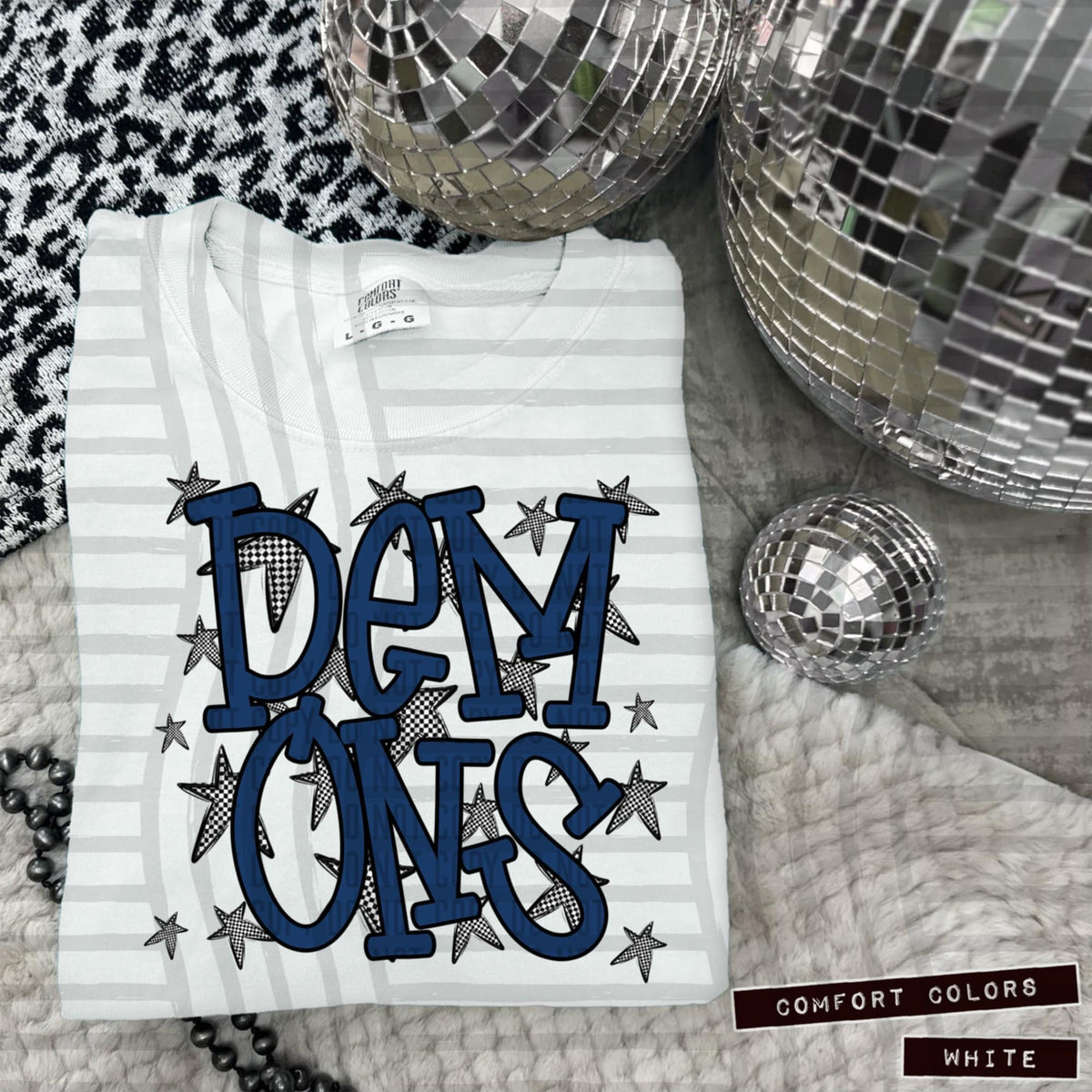 Navy Staggered Mascots (Caplinger)