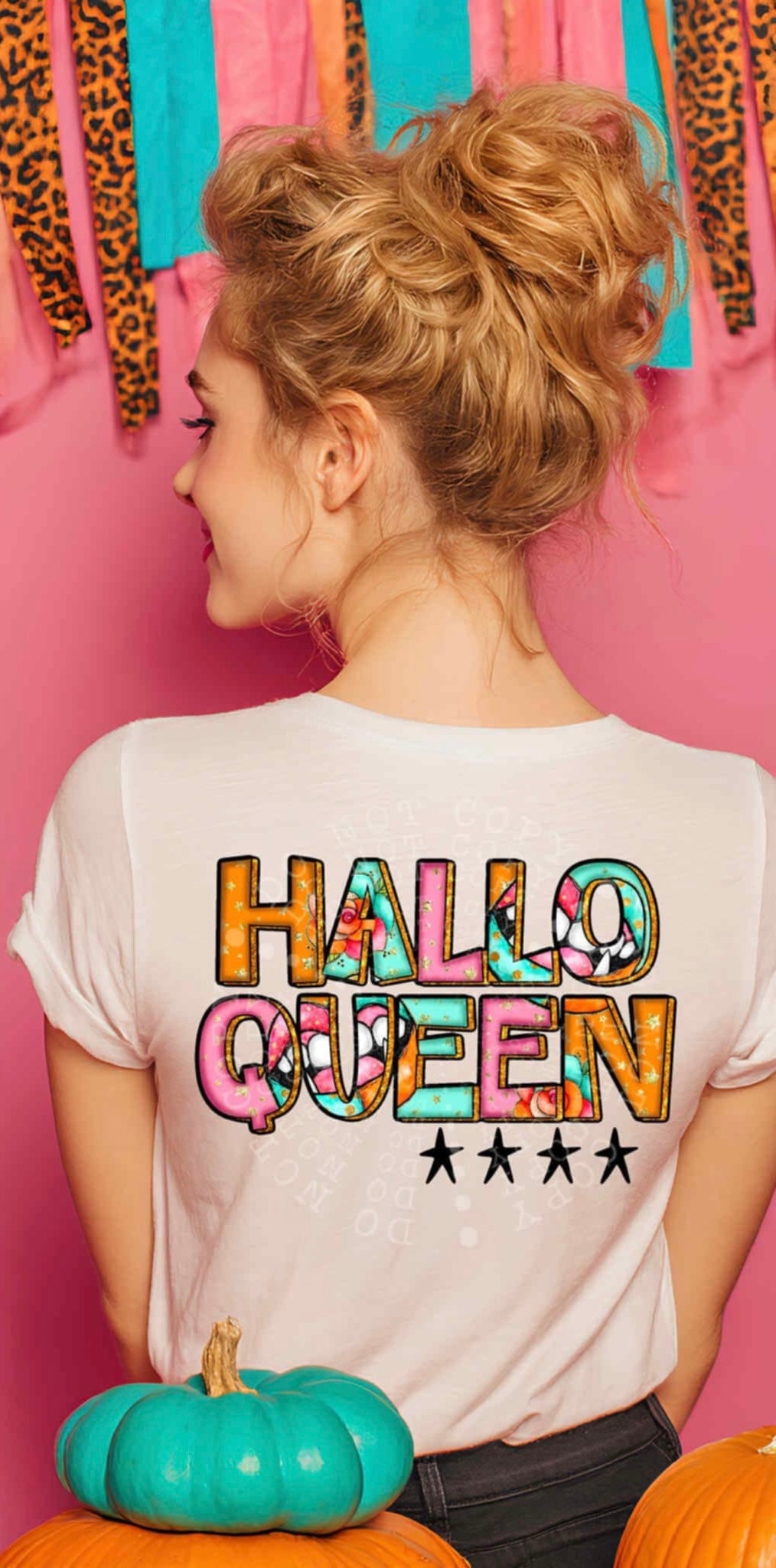 Hallo queen 107595 DTF transfer