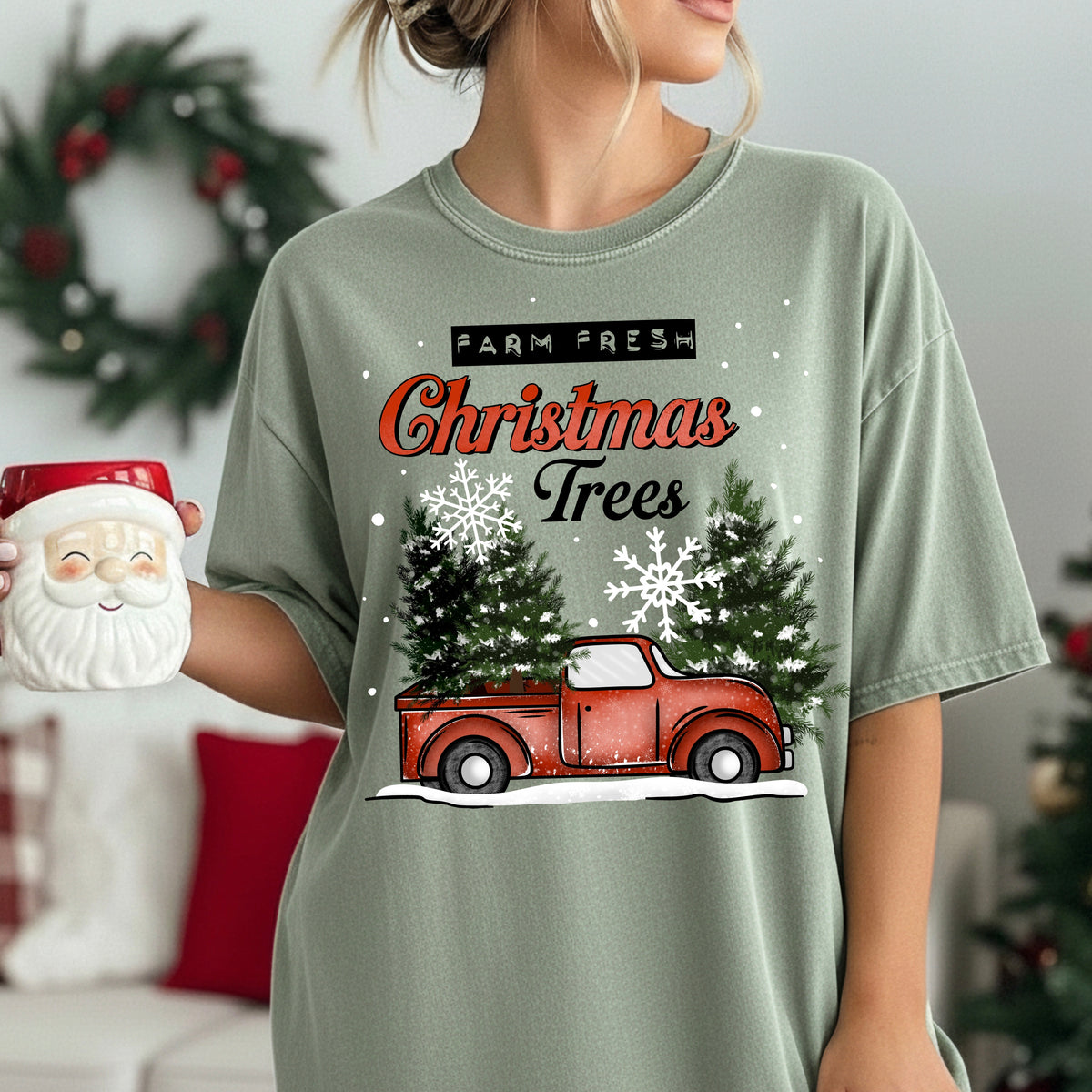 Farm fresh Christmas trees (CSC) DTF Transfer