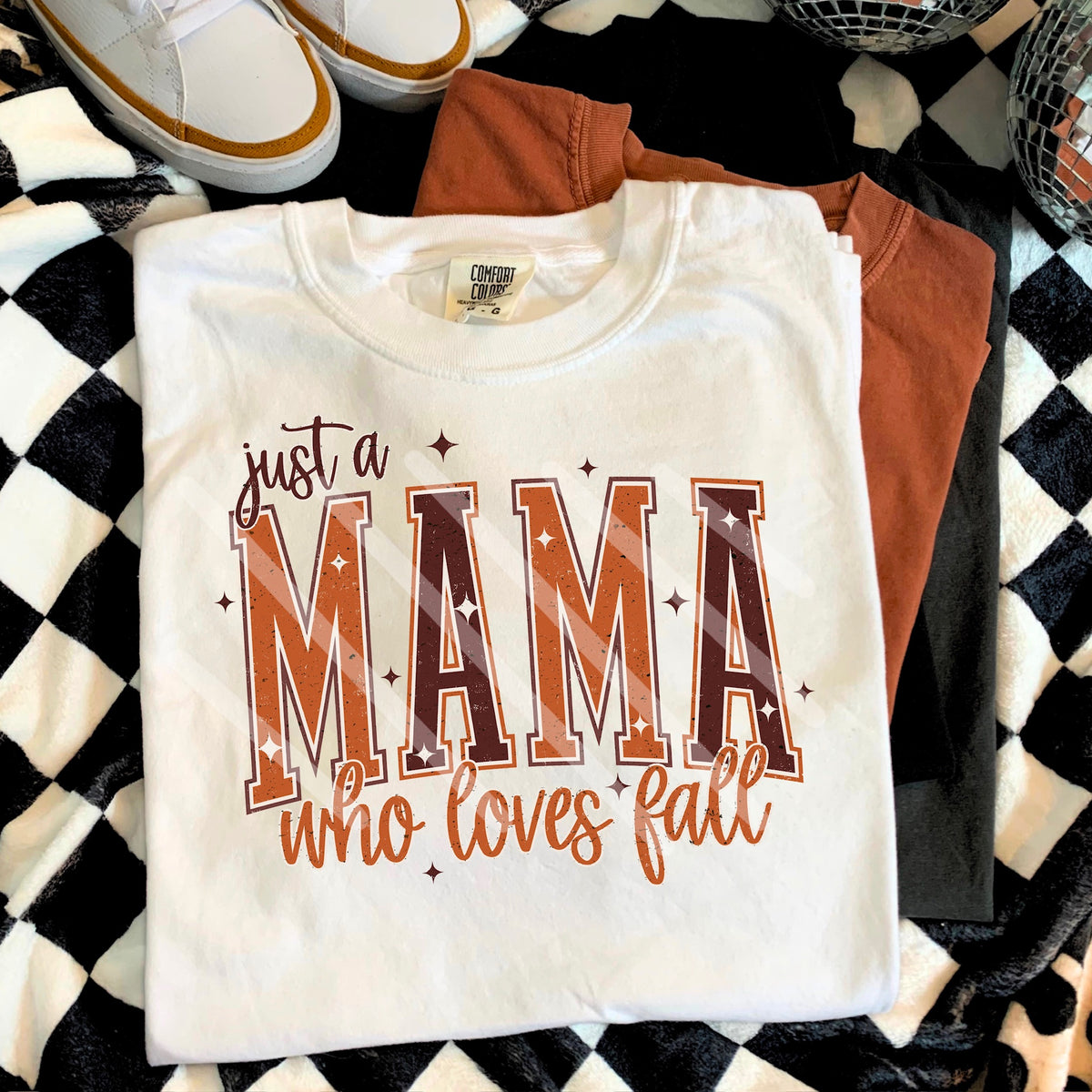 Just a mama who loves fall sunday special DTF transfer