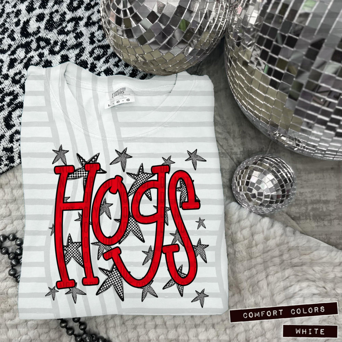 Red Staggered Mascots (Caplinger)