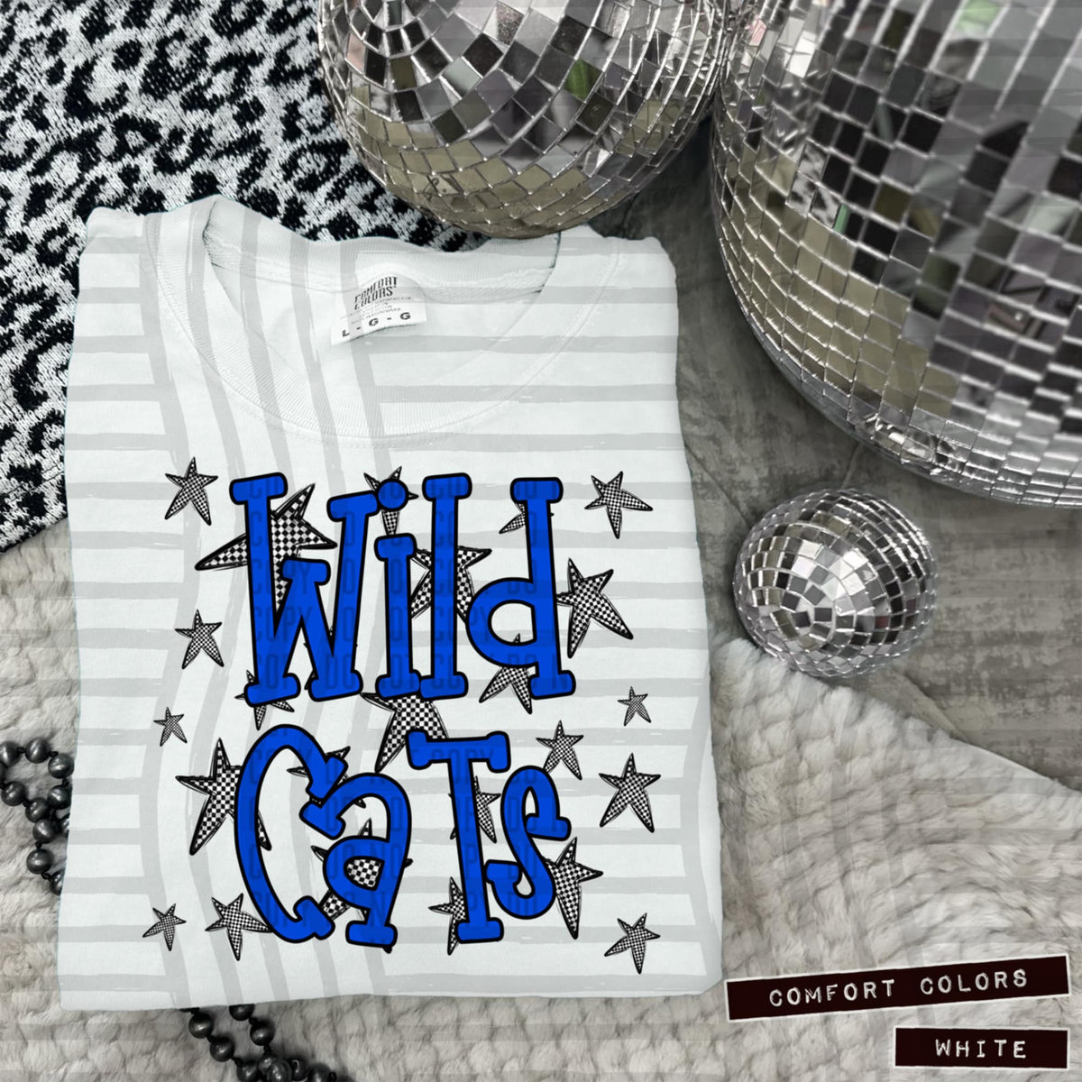 Blue Staggered Mascots (Caplinger)