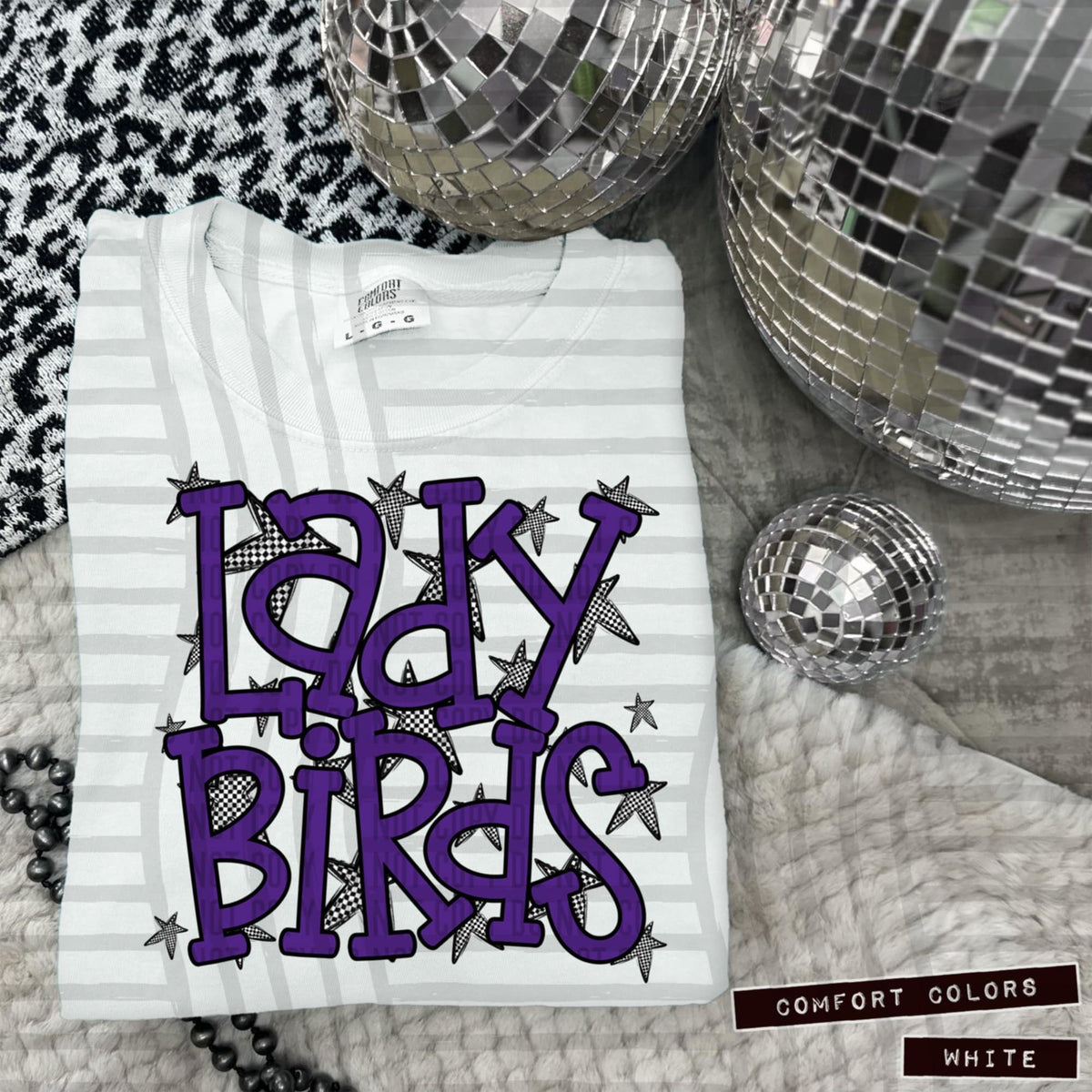 Purple Staggered Mascots (Caplinger)