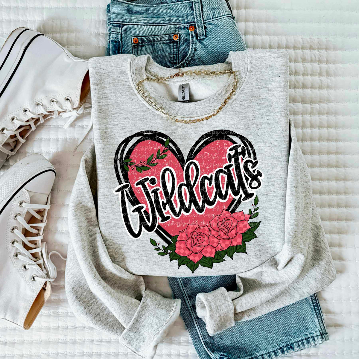 Wildcats heart (CMLD) 84712 DTF transfer
