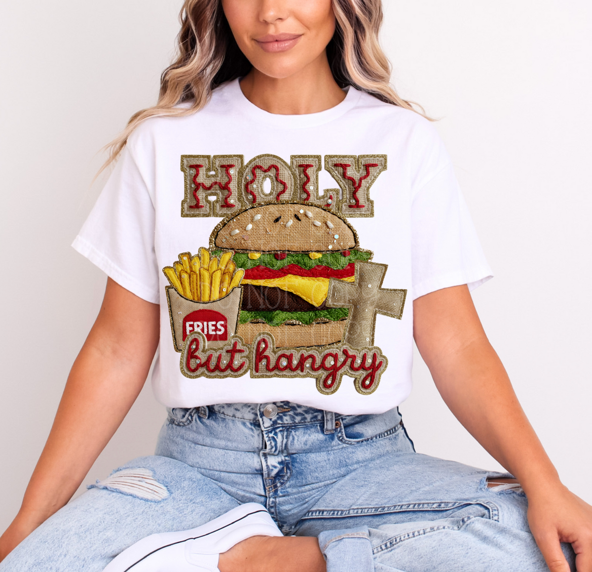 Holy but hangry (C’s) 117194 DTF Transfer