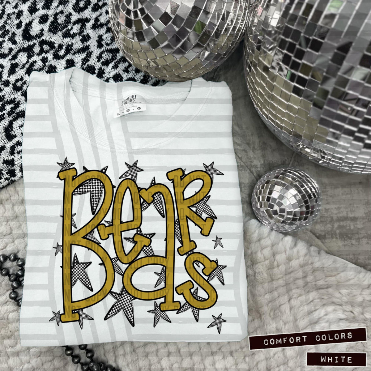 Gold Staggered Mascots (Caplinger)