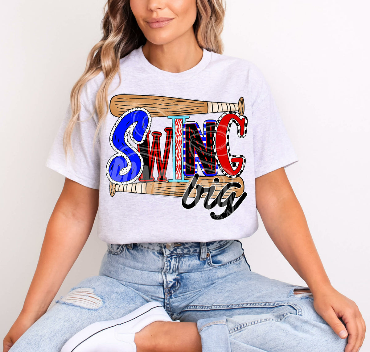 Swing big baseball (c’s) DTF Transfer