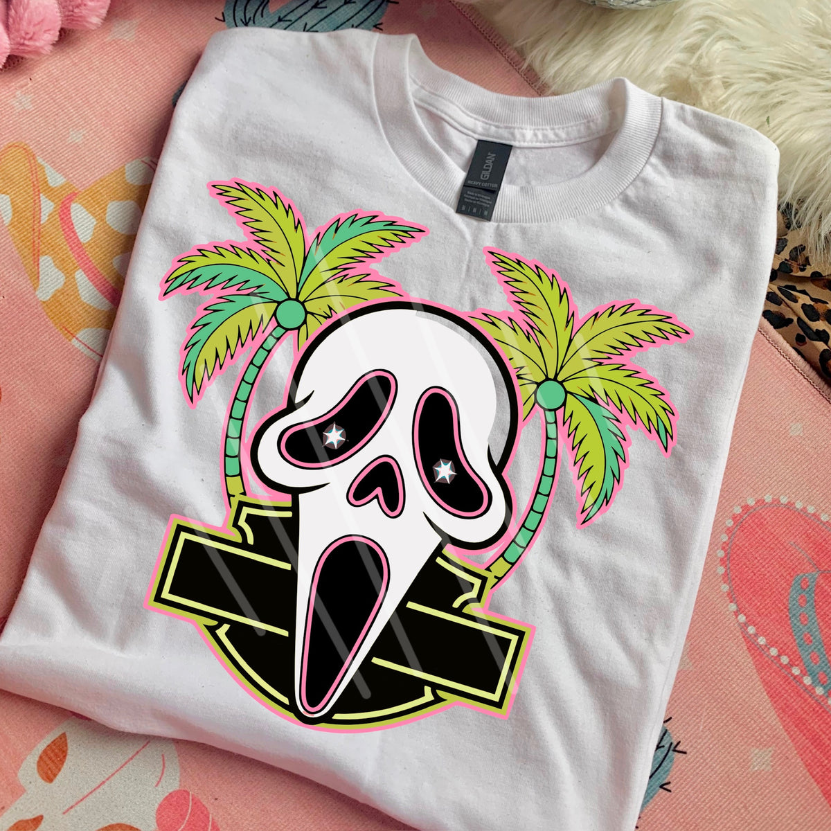 Palm Trees G Face (saved) 110525 DTF transfer