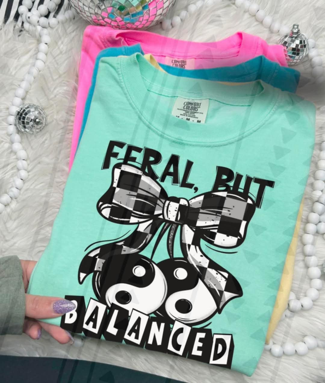 Feral but balanced (TGG) 103258 DTF transfer