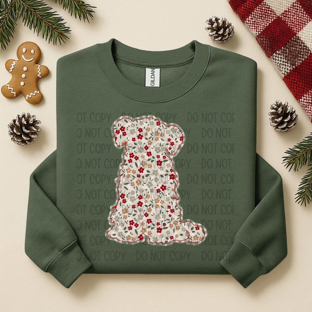 Shi Chi Floral (SWD) DTF TRANSFER