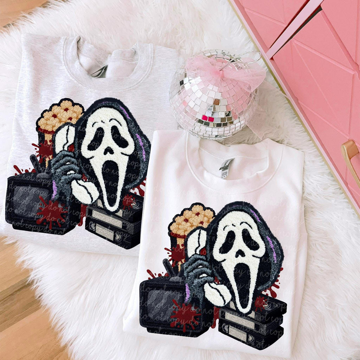 GF Mask faux yarn (MMD) DTF transfer