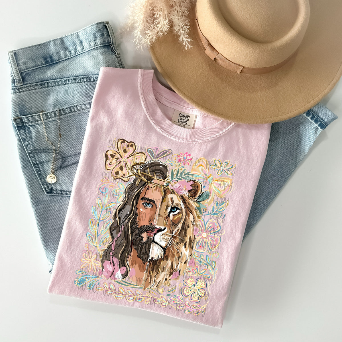 Jesus Lion (SSD) 117213 DTF Transfer