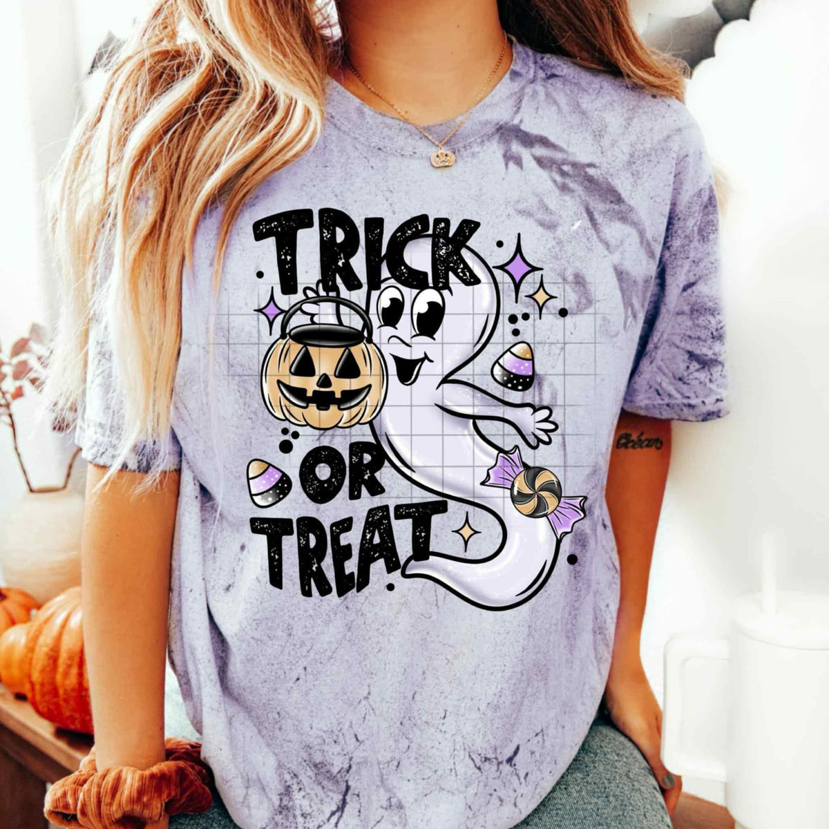 Trick or treat 106668 DTF transfer