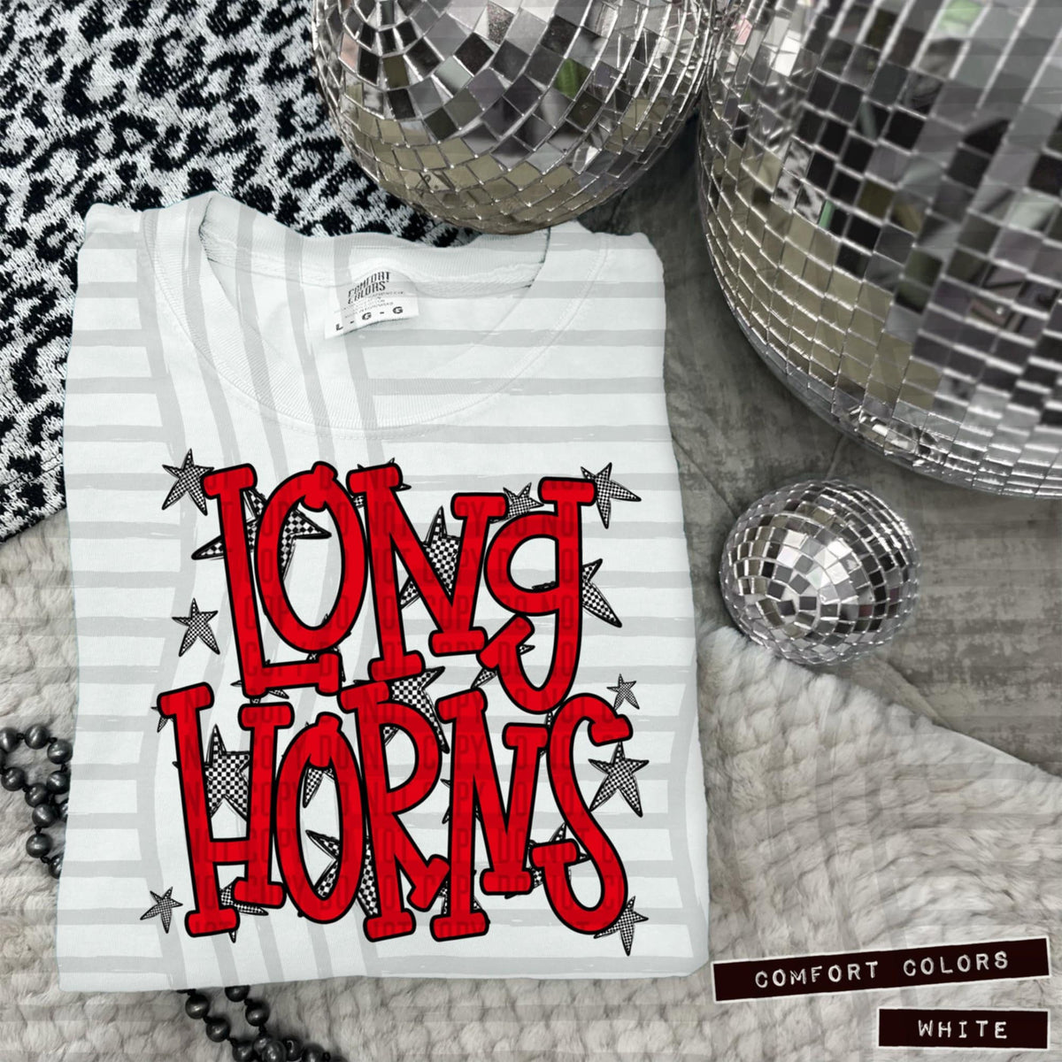 Red Staggered Mascots (Caplinger)