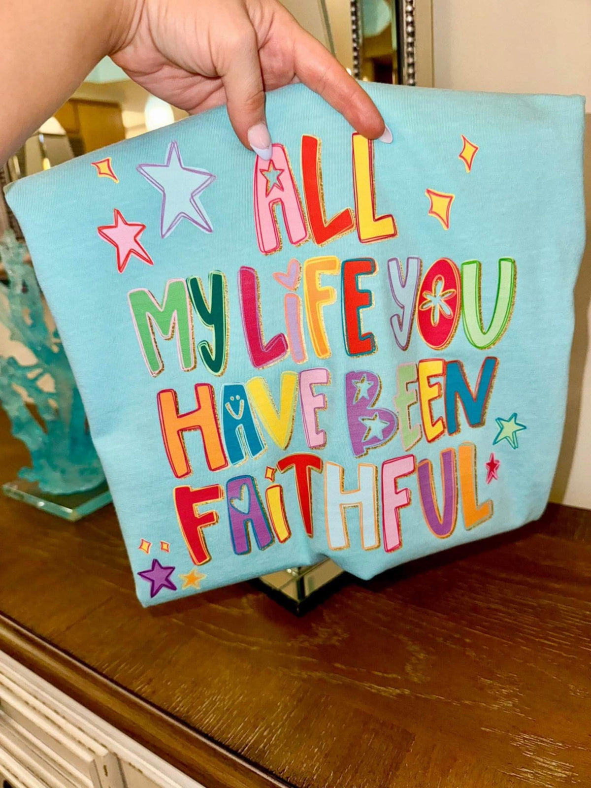 All my life you have been faithful 106754 DTF transfer