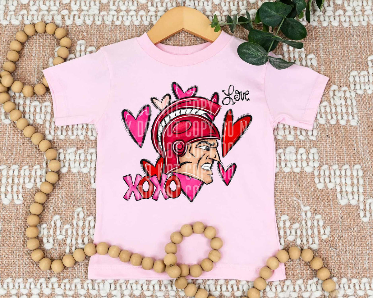 Xoxo red knight (caplinger) 73349 DTF transfer