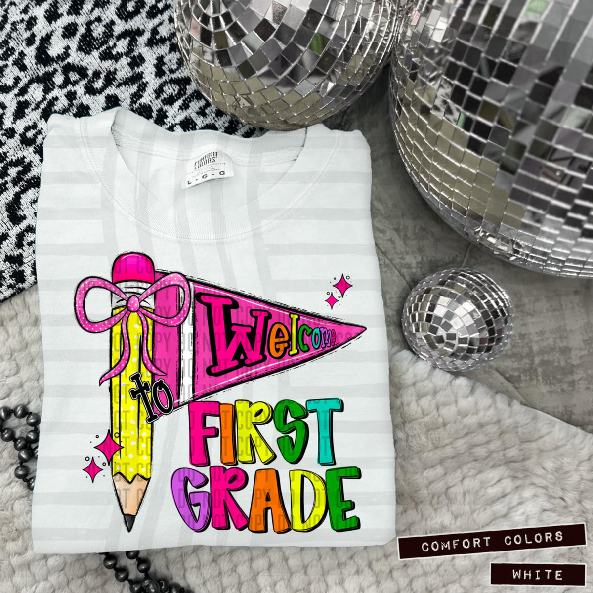 Welcome To 1st Grade (caplinger) DTF transfer