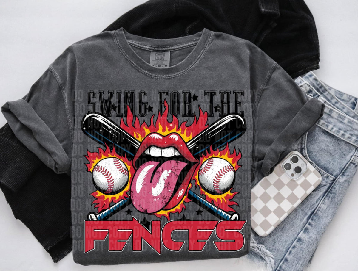 Swing for the fences baseball (SCG) 90005 DTF transfer