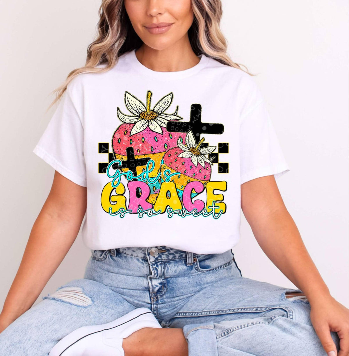 Gods grace is so sweet 98890 DTF transfer
